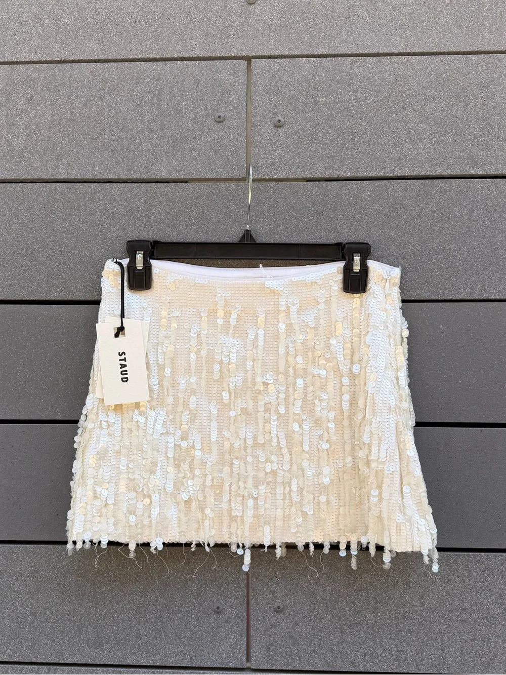 STAUD SUPERNOVA SKIRT PEARL - Picture 1 of 7